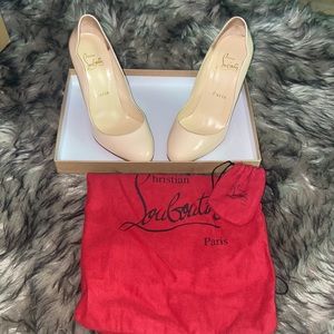 Christian Louboutin Ballerina wavy doll 100 heel size 36